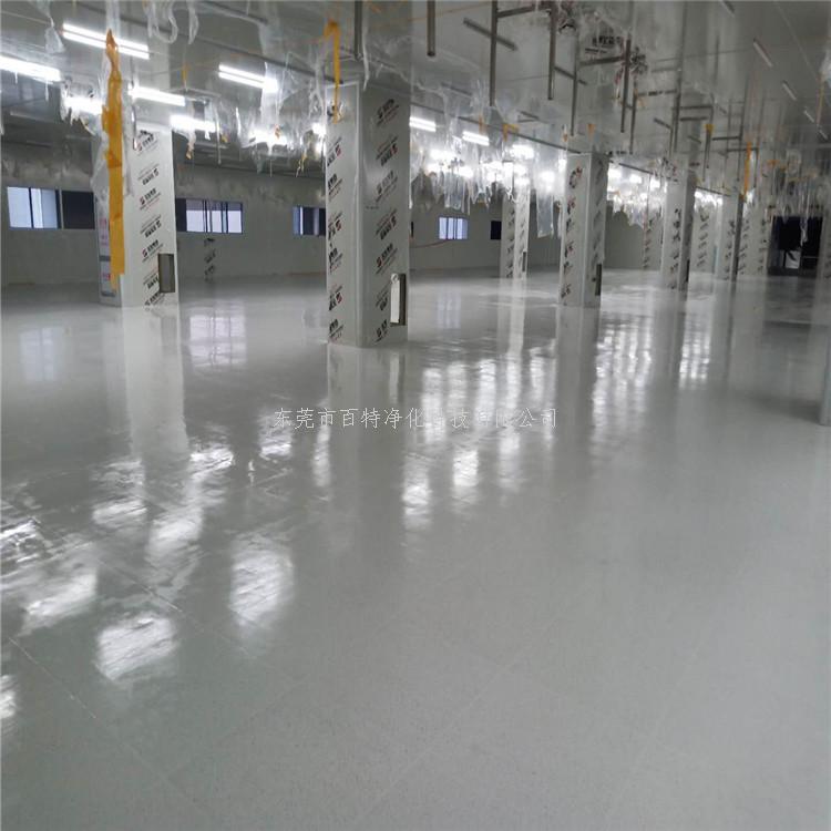 惠州潔淨車間施工PVC防靜電地（dì）板工程（chéng）